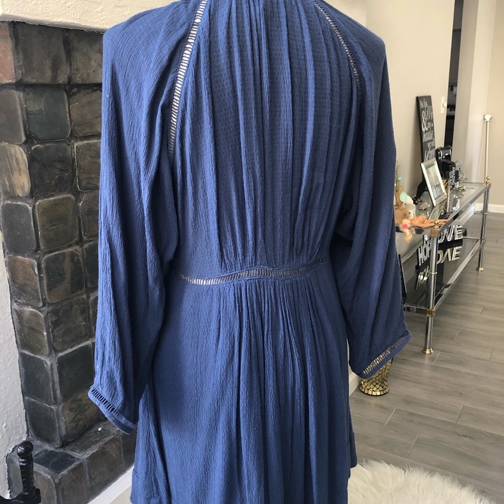 COPY - Free people blue tunic dress Sz XS - Picture 5 of 7
